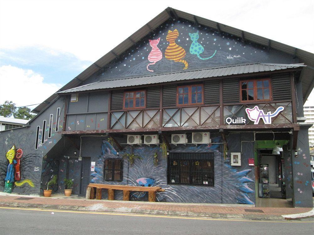 Quiikcat Acomodação com café da manhã Kuching Exterior foto